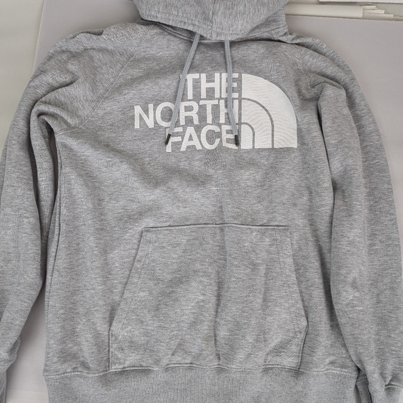 The North Face hoodie sweatshirt, grey, size small - Picture 4 of 8